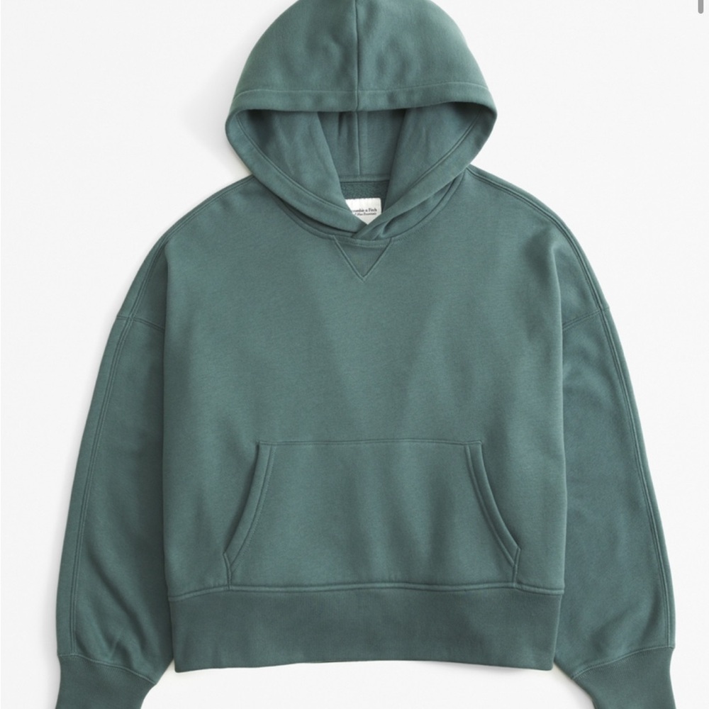 Abercrombie Women’s Essential Sunday Green Hoodie